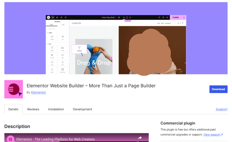 Elementor Website Builder