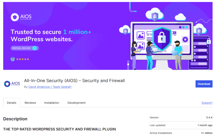 all in one security plugin