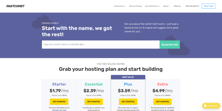 fastcomet hosting
