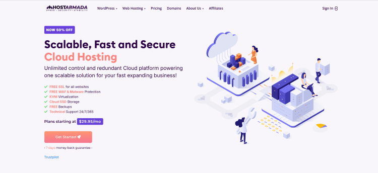 hostarmada cloud hosting