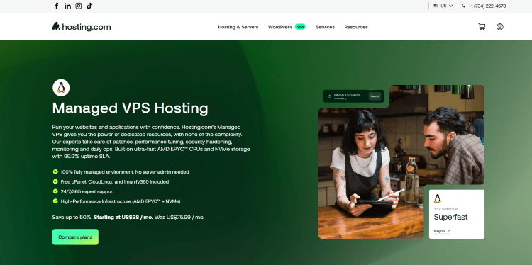 hosting-Managed VPS Hosting