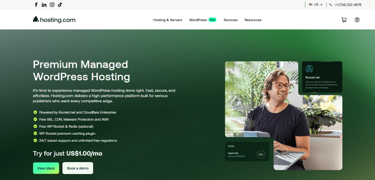hosting wordpress hosting